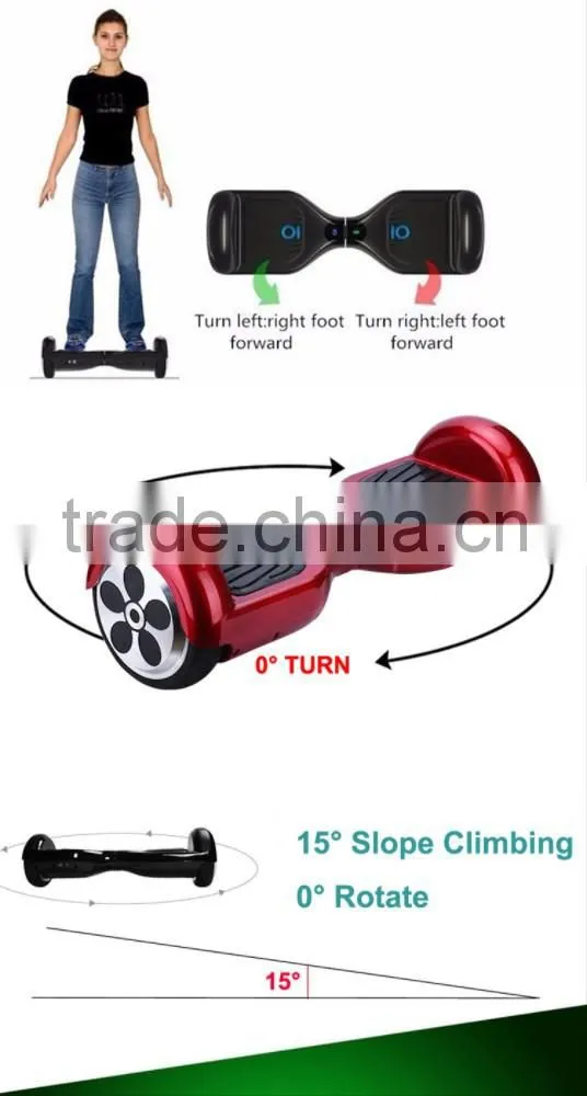 2017 Newest 2 Wheels Powered Unicycle Smart Drifting hoverboard