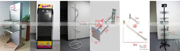 4-Sides Portable Rotating Jewelry Display Stand