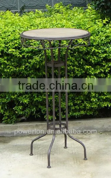 For bar high chair and high table outdoor furniture