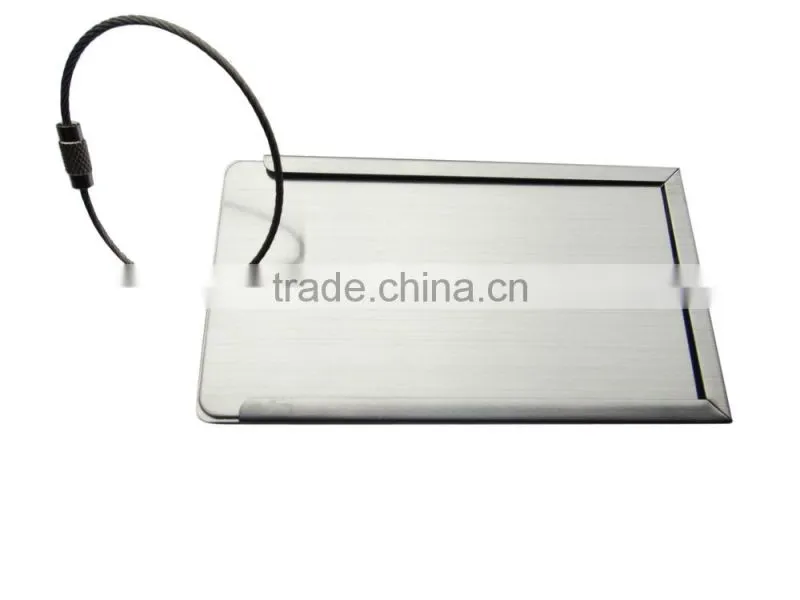 Business Card Size Metal Luggage Tag