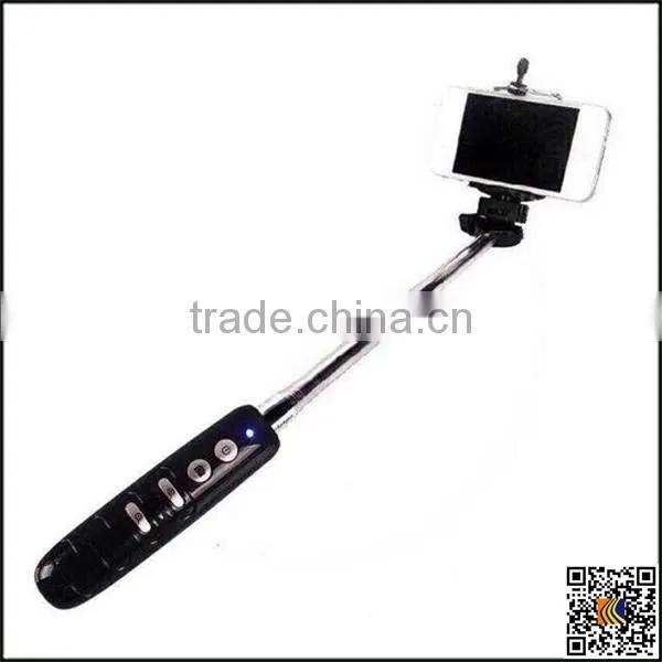 2015 new Promotional small selfie stick Cable Selfie Stick, Monopod Selfie-stick for smartphone, Bluetooth selfie stick