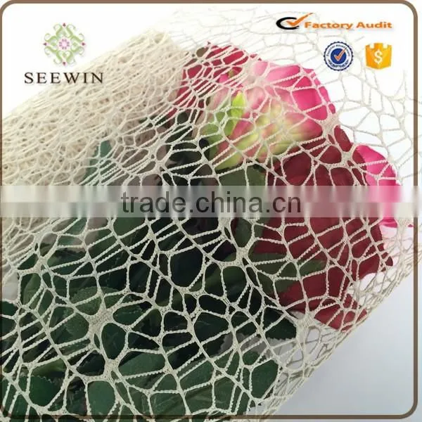 mesh rolls supplier for wedding flower gift wrapping