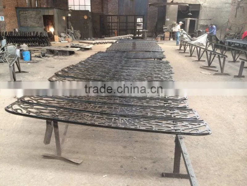 ductile iron decorative outdoor bench hot sale