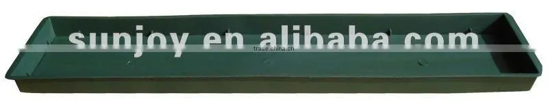 Plastic Triple Floral Tray/large plastic tray