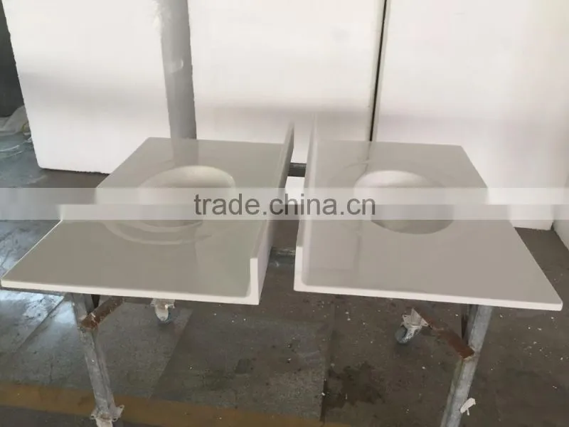 Pure White Culture Marble Bathroom Vanity