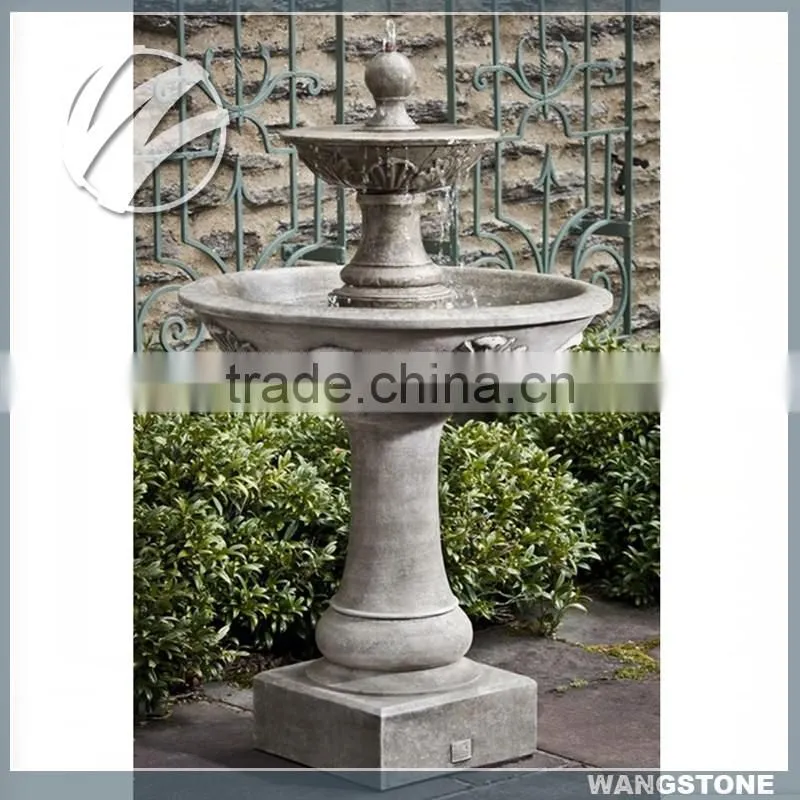 Fish Water Fountain Modern Stone Sculpture