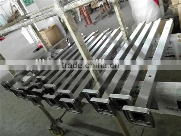 High Quality Inox 40*40mm Square Concrete Colummn/Glass Fence Column