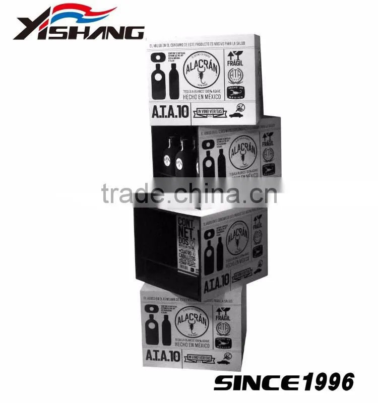 Move freely metal rotating display stand with hooks accessories