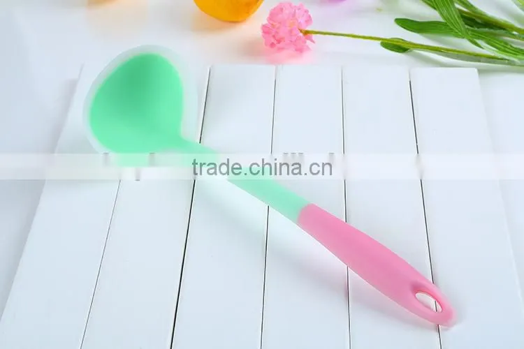 Function soup ladle cooking silicone soup ladle