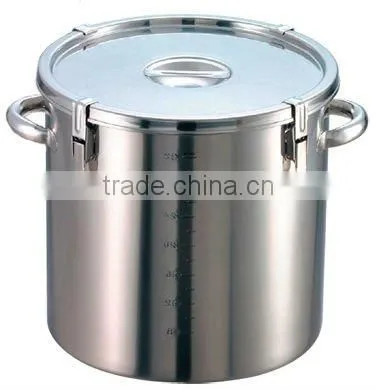 SUS304 Stockpot with Silicone Lock Japanese cooking utensils