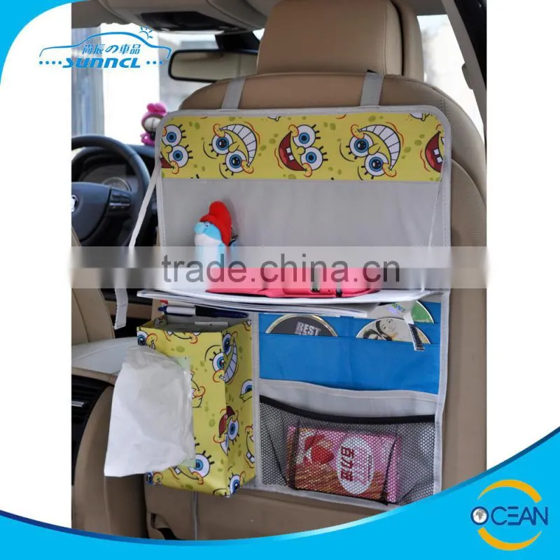 Headrest Car Seat Back Organizer , Car Hanging Bag for Travel