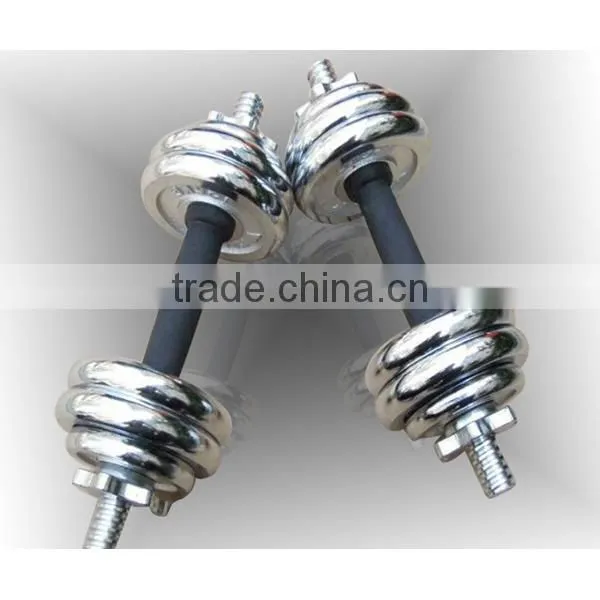 GYM equipment adjustable Fitness dumbbell 20kg 15kg set