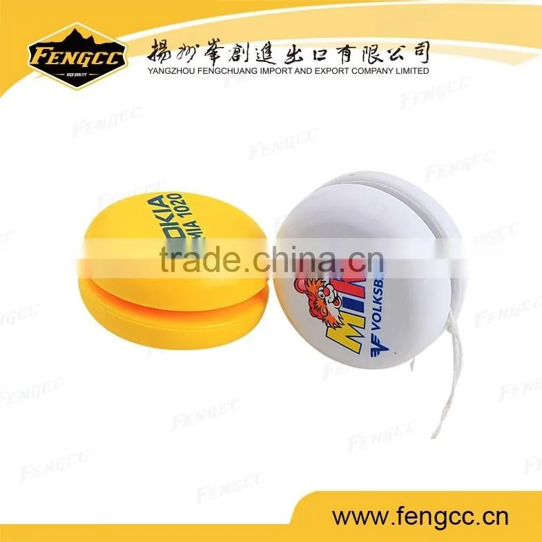Plastic yoyo for promotion with custom logo in cheap price