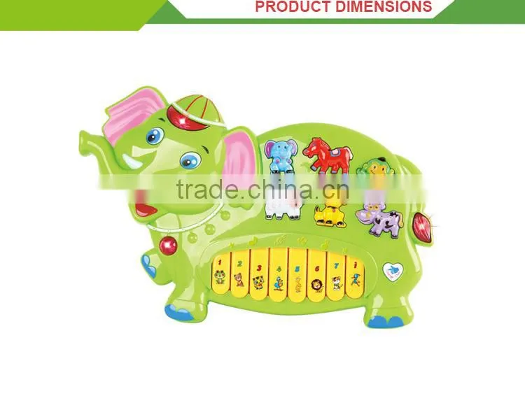 Most popular musical instruments cartoon electric piano toy for baby