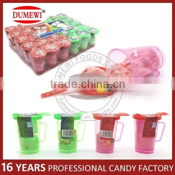 Cup Toy Cola and Sprite Flavor Sour Powder Candy
