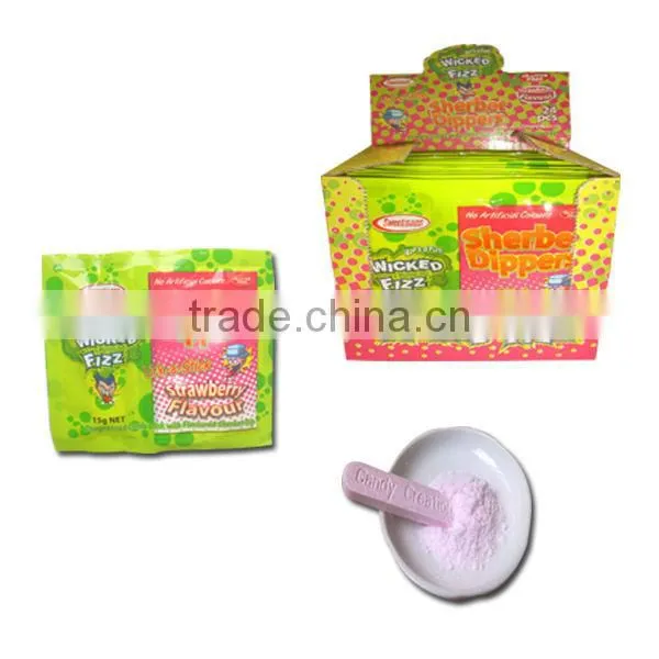 Trio Sherbet Dipper Sour Powder Candy