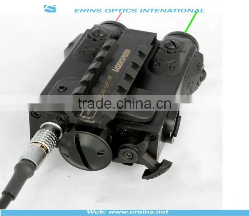 New Military standard Invisible Infrared laser scope and Green laser sight combo