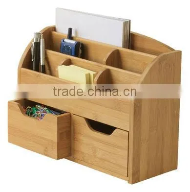 bamboo mini bookshelf/commodity shelf/stationary shelf