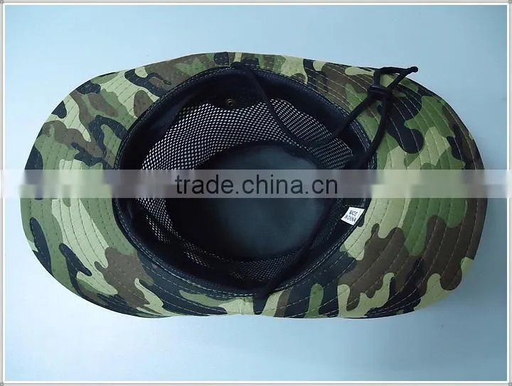 camo Bucket hat with custom design