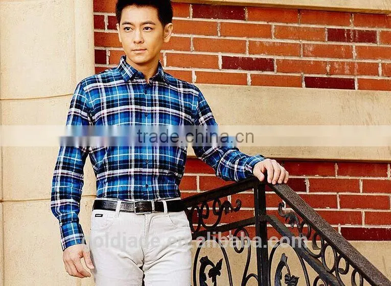 wholesale mens fancy check dress shirts