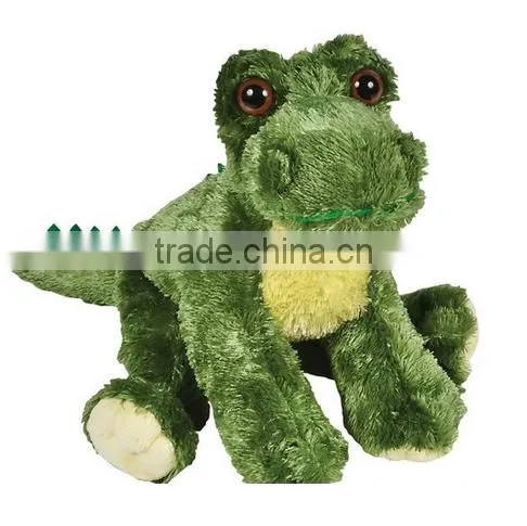 Cute OEM design kids animal gift stuffed green frog plush toy