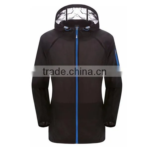Outdoor sports wholesale clothing lightweight windbreaker jacket man and woman