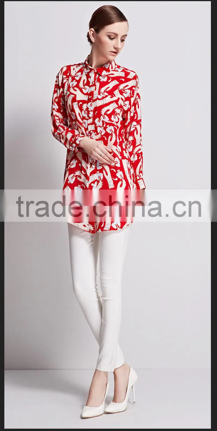 Woman clothes 2015 ladies clothes shirt dress