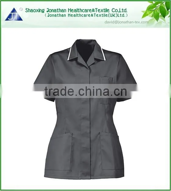 Hospital use nurse women type tunic uniforms