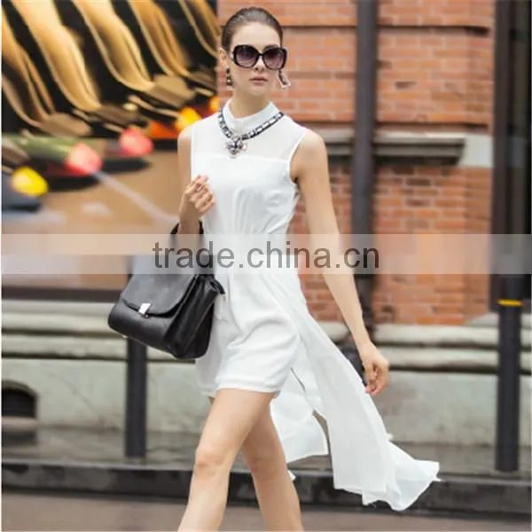 Women Short Sleeve casual summer one piece dress latest