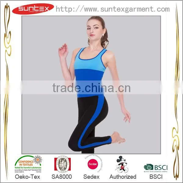 Chinese manufacturer hot sale ladies fashion yoga vest