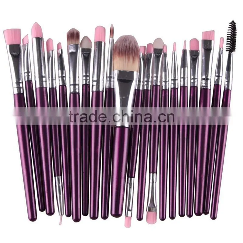 20 Pcs Makeup Brushes Branded Custom Makeup Brushes