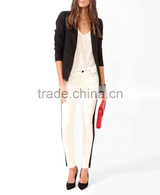 Squared Hem Blazer