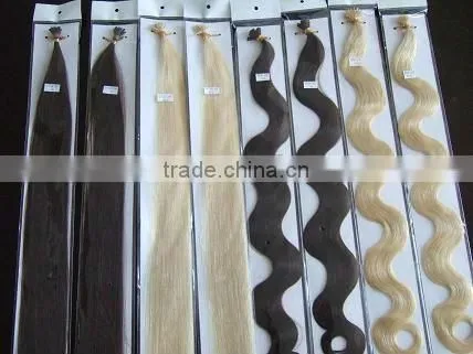 hair extension kinky twist, i-tip kinky straight hair