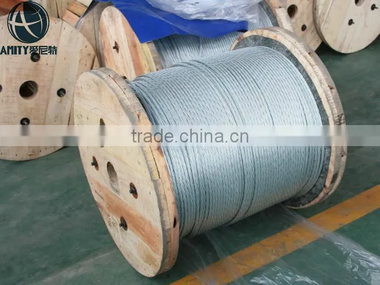7 wires 19 wires Galvanized steel cable
