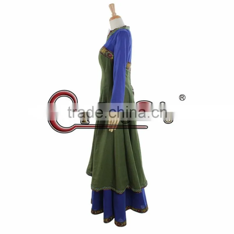 Custom Made Women's Medieval Dress Victorian Renaissance Gothic Dress