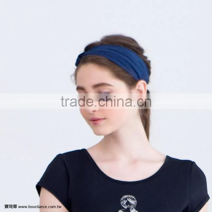 Yoga fitness women stretchy sport headband