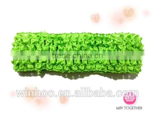 Cheapest elastic knitted crochet headband for children wholesale China