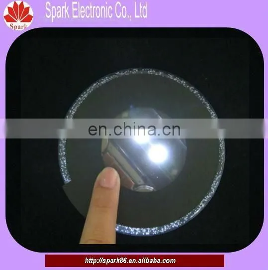 plastic bar luminent coaster led