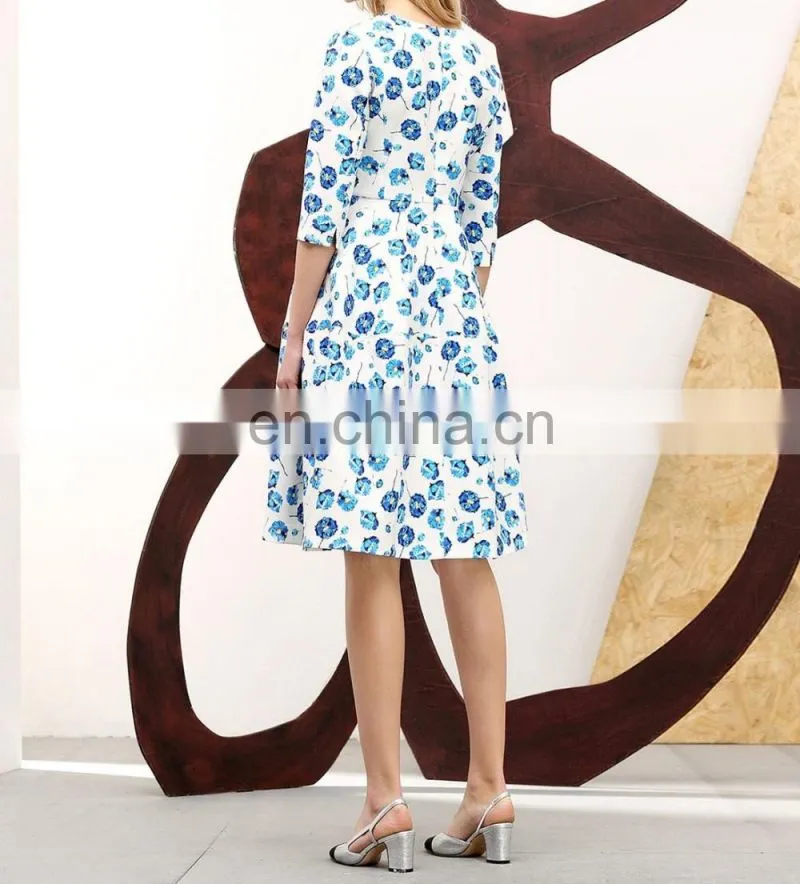 2016 high quality new fashion fashion design small girls casual dress