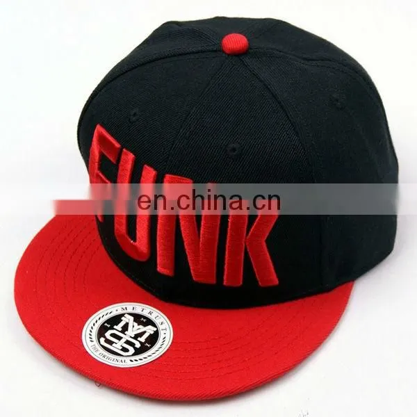 cheap flat brim cap snapback hat