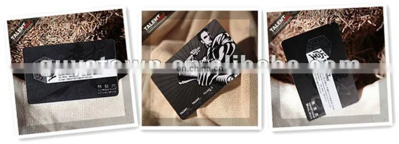 custom private design printed plastic PVC spot UV member card for promotion
