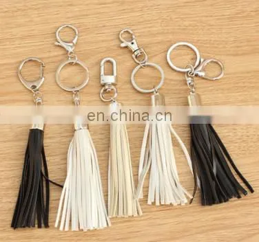 Tassel Key Chain, Genuine Leather Tassel Keychain,Tassel Purse Charm
