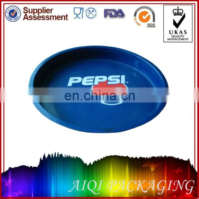 Round tin tray fruit tin tray food tin tray