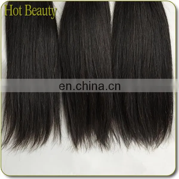 Trendy Unprocessed Peruvian Virgin Hair Silky Straight
