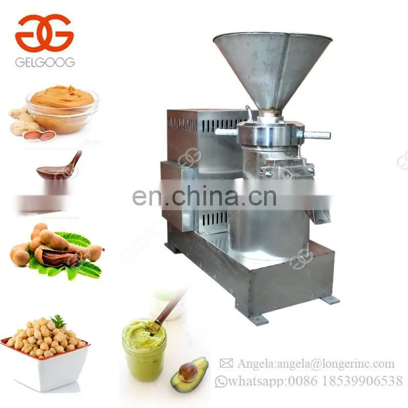 Commercial Mango Pineapple Jam Maker Pistachio Seseme Tahini Tamarind Paste Grinding Small Peanut Butter Making Machine