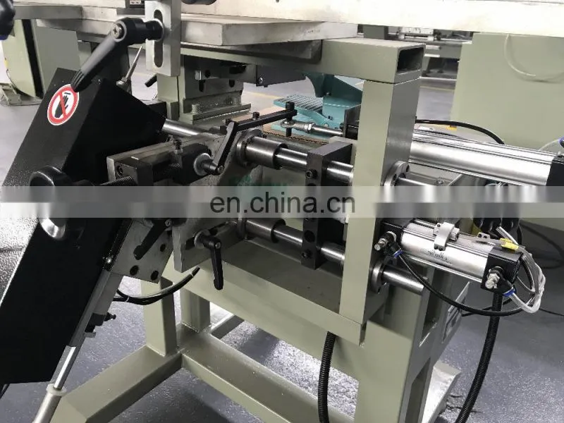 PVC Window Door Water Slot Water Groove Milling Machine 3 axis Automatic