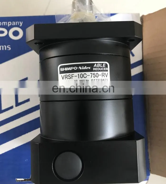 Shimpo Nidec Motor Speed Reducer Planetary Gear Box For CNC Machine VRSF-10C-750-RV