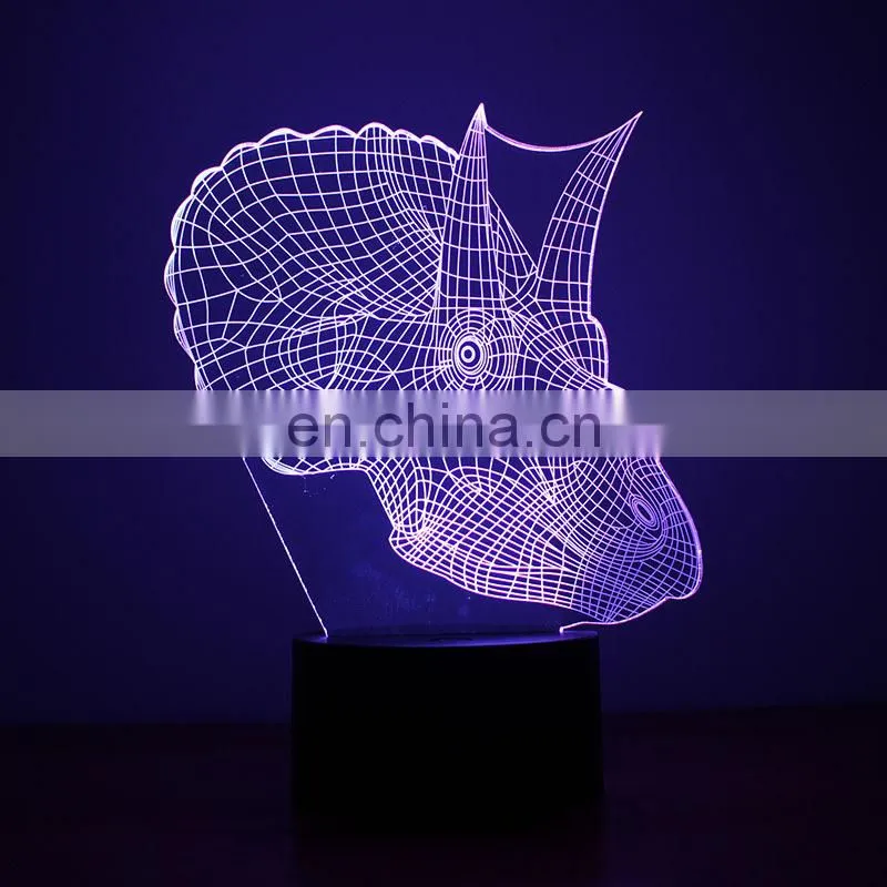 Manufacture USB/battery/remote 3d acrylic lamp football 3d Illusion lamp for kids