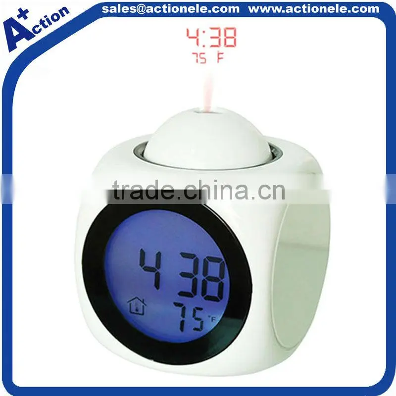 Projector Digital Clock with Talking Alarm Clock