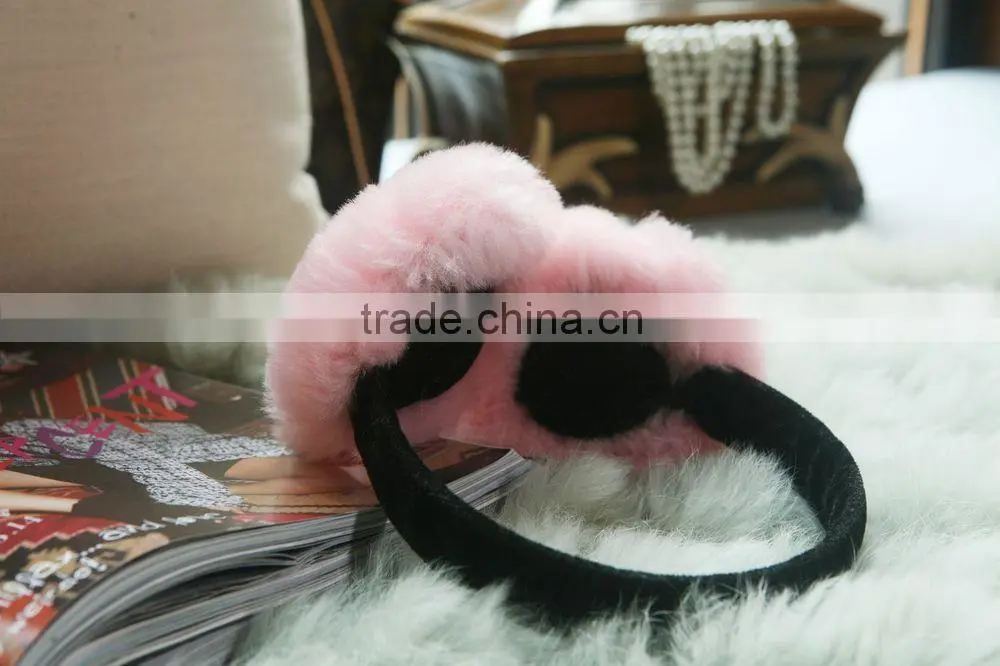 sheep wool earmuffs made in china